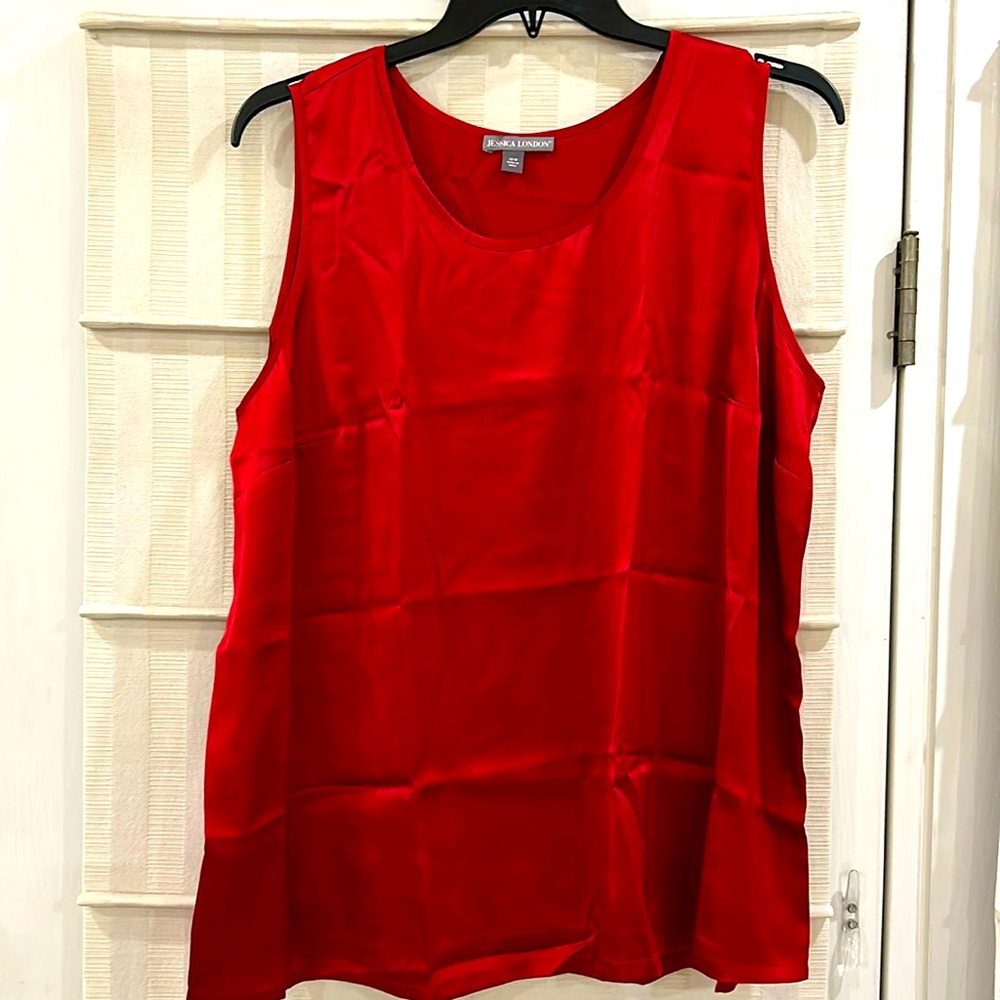 Women’s plus size shiny blouse